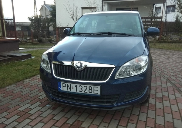 Skoda Fabia cena 21900 przebieg: 43500, rok produkcji 2011 z Konin małe 232